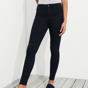 Stretch High Rise Jean Leggings